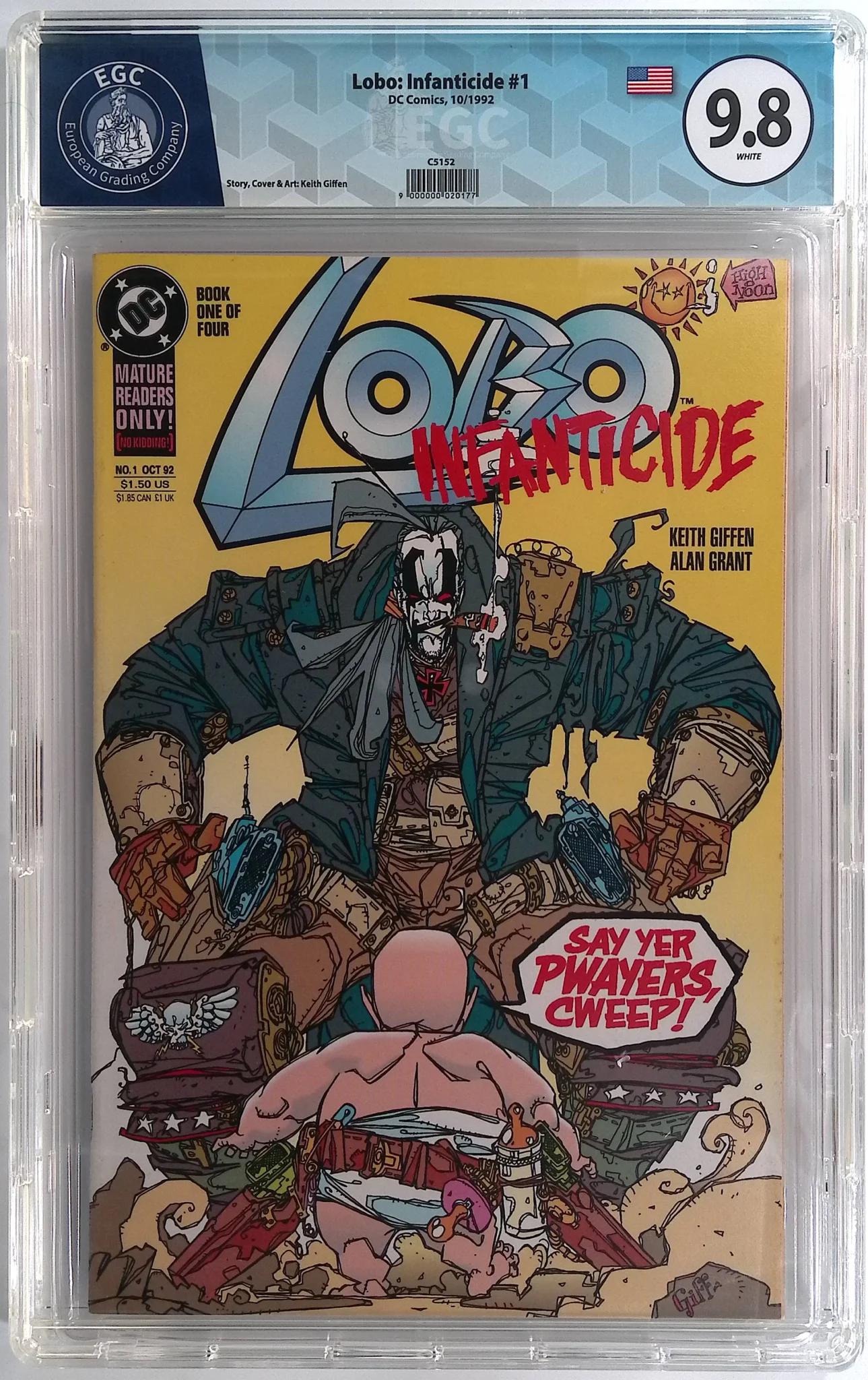Lobo: Infanticide #1 EGC 9.8