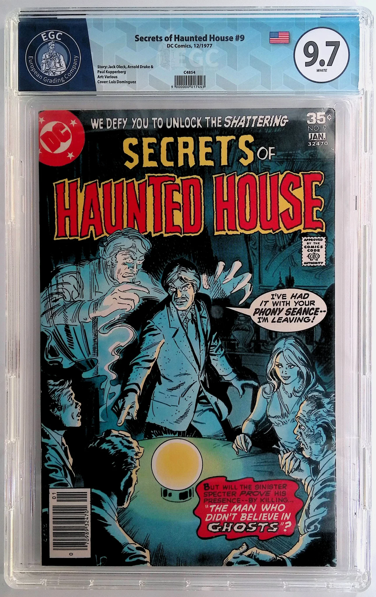 Secrets of Haunted House #9 EGC 9.7