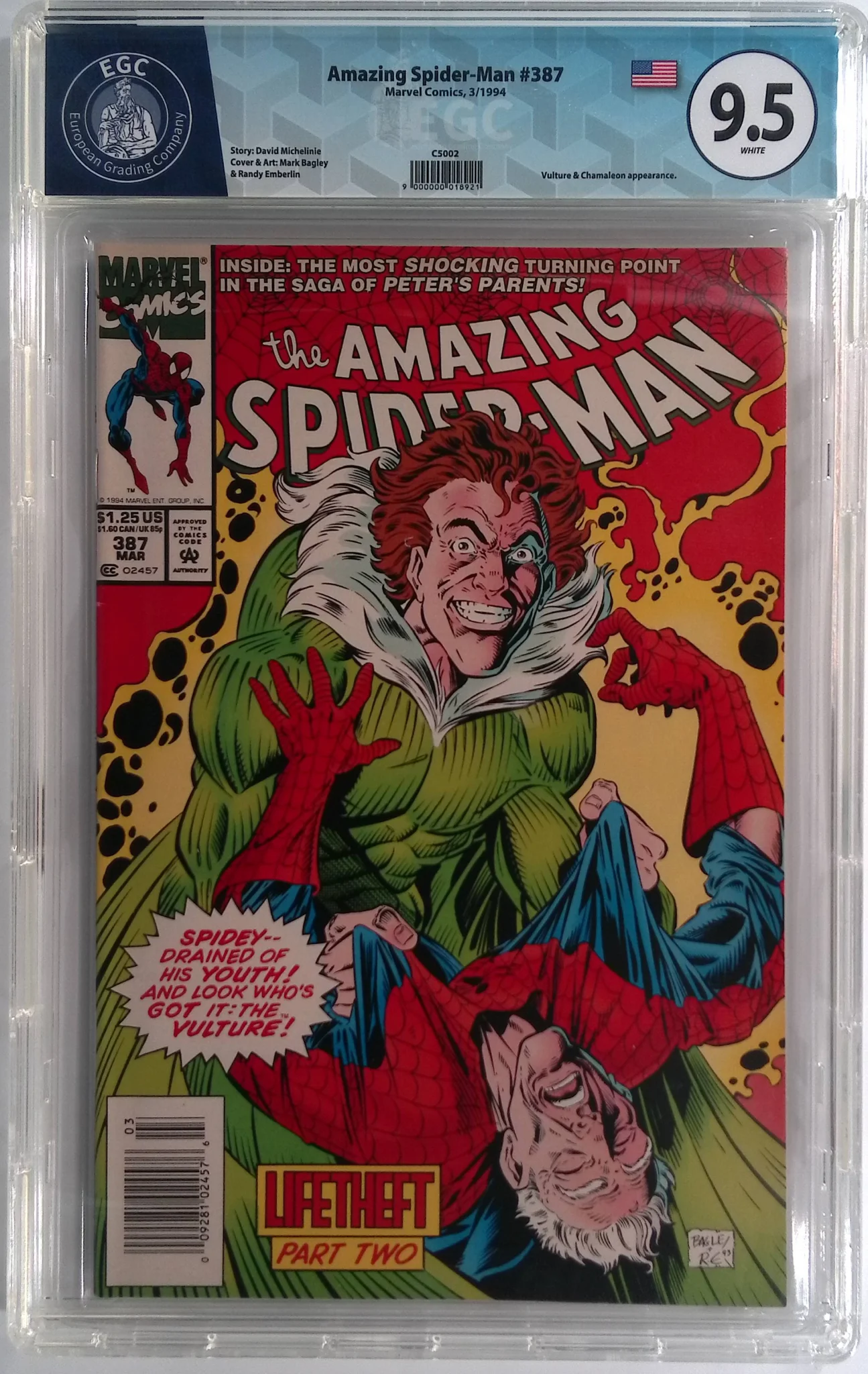 Amazing Spider-Man #387 EGC 9.5